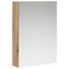 vidaXL Bathroom Mirror Cabinet Artisian Oak 50 x 14.5 x 70 cm