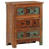 vidaXL Chest of Drawers 60x30x75 cm Solid Reclaimed Wood