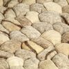 vidaXL Rug Wool Felt Pebble 160x230 cm Beige/Grey/Brown/Chocolate