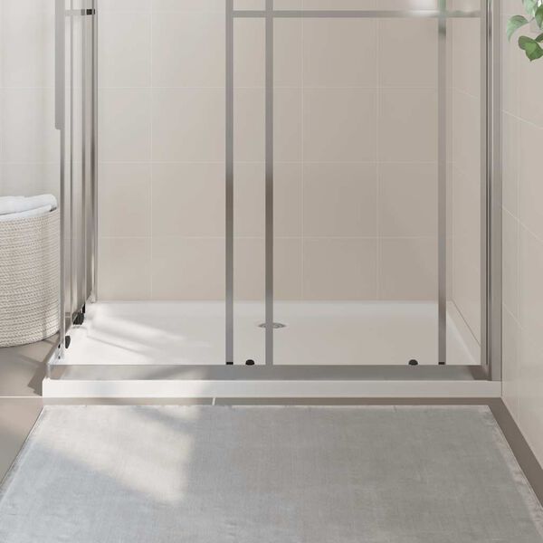 vidaXL Rectangular ABS Shower Base Tray White 80x120 cm