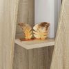 vidaXL Side Shelf Sonoma Oak 33 x 32 x 70.5 cm Engineered Wood