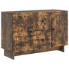 vidaXL Sideboard Smoked Oak 89 x 34.5 x 60 cm Engineered Wood