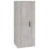 vidaXL 2 Piece TV Cabinet Set Concrete Grey Engineered Wood