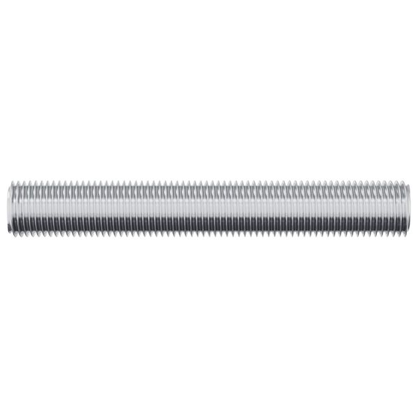 vidaXL Threaded Rod 2 pcs Silver 8 x 55 mm Steel