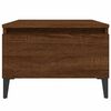 vidaXL Side Tables 2 pcs Brown Oak 50x46x35 cm Engineered Wood