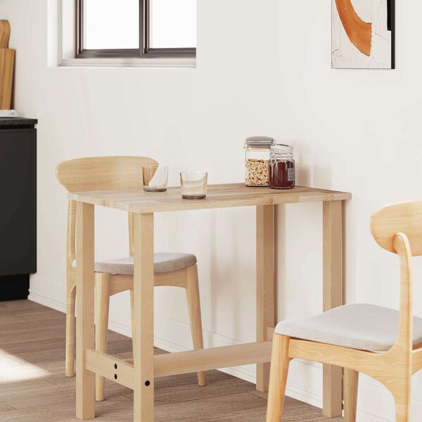 vidaXL Table Top Rectangular 80x60x2 cm Solid Wood Acacia