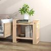 vidaXL Book Cabinet/Room Divider 60x35x57 cm Solid Wood Pine