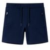 vidaXL Kids' Shorts Navy 116