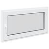vidaXL Basement Window "RISOR" 110x70 cm Tilt&Turn DIN Right White