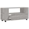 vidaXL TV Cabinet Grey Sonoma 102x34.5x43 cm Engineered Wood
