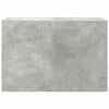 vidaXL Bathroom Wall Cabinet Concrete Grey 60x25x40 cm Engineered Wood