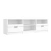 vidaXL TV Cabinet White 150x33,5x45 cm Engineered Wood