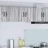 vidaXL Kitchen Cabinet 2 pcs Grey Sonoma 30 x 31 x 40 cm