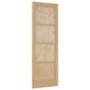 vidaXL Interior Door Natural 73.5 x 211 cm Plywood