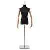 vidaXL Adjustable 165-213 cm Mannequin with Base Female PP Black
