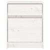 vidaXL Bedside Cabinets 2 pcs White 40x31x50 cm Solid Pinewood
