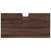 vidaXL Bathroom Sink Cabinet Brown Oak 60x30x60 cm Engineered Wood