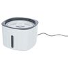TRIXIE Flower Pet Drinking Fountain White and Grey