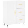 vidaXL Highboard White 69.5x34x180 cm Engineered Wood