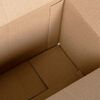 vidaXL Folding Box 50 pcs Natural 24 x 13 x 13 cm Cardboard