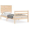 vidaXL Bed Frame without Mattress 100x200 cm Solid Wood