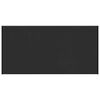 vidaXL Window Sill Black with wood grain 100 x 45 x 4.5 cm PVC