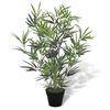 vidaXL Artificial Plant | Green and Black