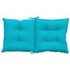 vidaXL Garden Lowback Chair Cushions 6 pcs Turquoise 100x50x7 cm Fabric