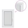 vidaXL Basement Window Internal Colour White RISOR 50 x 100 cm