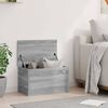 vidaXL Storage Box Grey Sonoma 60x35x35 cm Engineered Wood