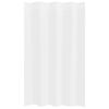 vidaXL Voile Curtain with Curtains 2 pcs White 175 x 140 cm Polyester