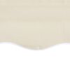 vidaXL Awning Top Sunshade Canvas Cream 4.5x3 m