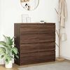 vidaXL Sideboard Brown Oak 100x35x99 cm Engineered Wood