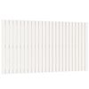vidaXL Wall Headboard White 159.5x3x90 cm Solid Wood Pine