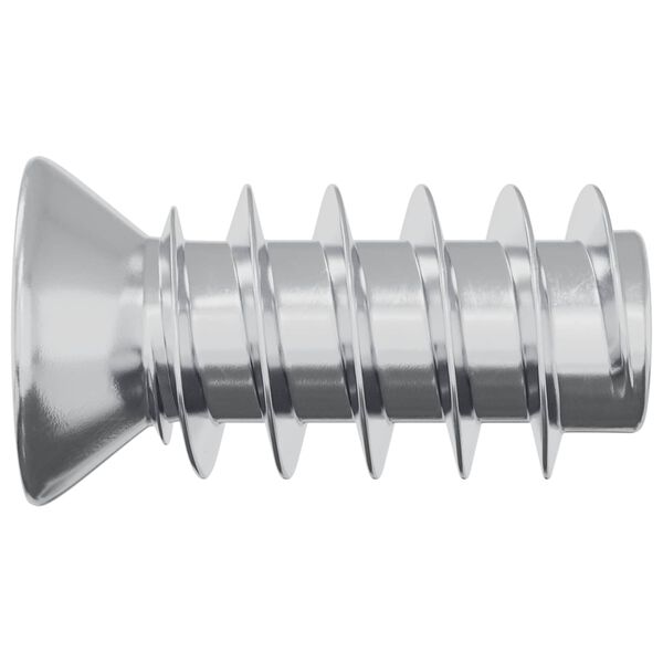 vidaXL Screw 10909 pcs Silver M6 x 12 mm Iron