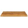 vidaXL Table Top 80x80x2.5 cm Square Solid Wood Mango