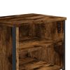 vidaXL Bedside Cabinet Smoked Oak 2 pcs 40x30x40 cm Engineered Wood