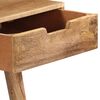 vidaXL Dressing Table 112x45x76 cm Solid Mango Wood