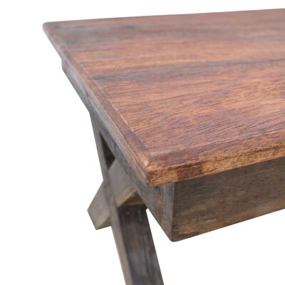 vidaXL Coffee Table Solid Reclaimed Wood 110x60x45 cm