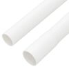 vidaXL Cable Trunkings Ø20 mm 10 m PVC