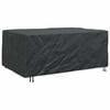 vidaXL Furniture Cover Plain Black 220 x 150 x 85 cm 210D
