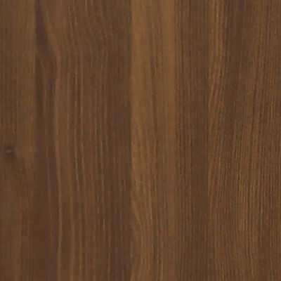 vidaXL Coffee Table Brown Oak 80x50x36 cm Engineered Wood