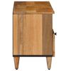 vidaXL TV Cabinet Natural 100 x 33.5 x 46 cm Solid Mango Wood
