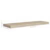 vidaXL Floating Wall Shelves 4 pcs Oak 90x23.5x3.8 cm MDF
