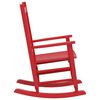 vidaXL Rocking Chairs for Children 2 pcs Red Solid Wood Poplar