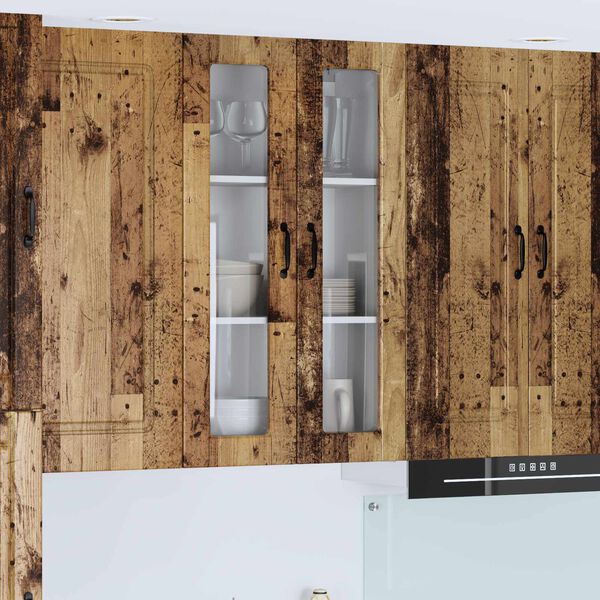 vidaXL Kitchen Cabinet Old Wood 60 x 31 x 100 cm Engineered Wood