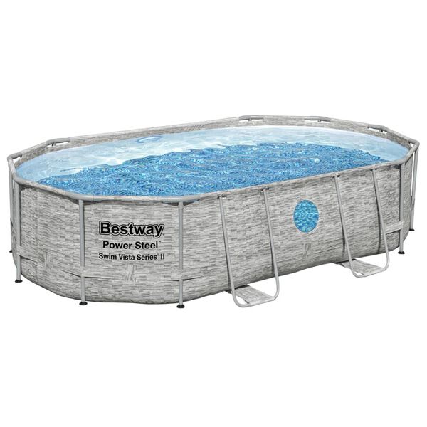 Bestway Power Steel Swimming Pool Set 488x305x107 cm
