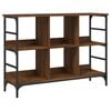 vidaXL Sideboard Brown Oak 102x32x73,5 cm Engineered Wood