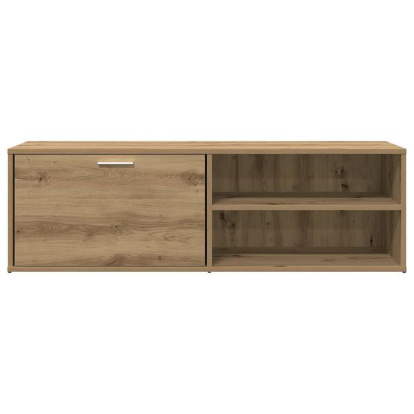 vidaXL TV Cabinet Artisan Oak 120x34x37 cm Engineered Wood