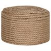 vidaXL Rope 100% Jute 10 mm 100 m